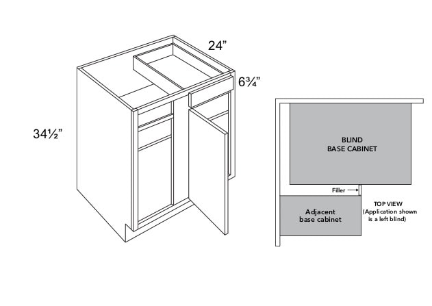 kitchen cabinet line drawing